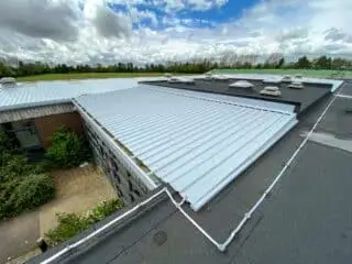 Corfe Hills, R-MER CLAD metal standing seam roof
