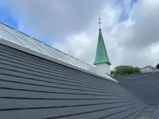 Metal Tile Replacement for Traditional Clay Tiles