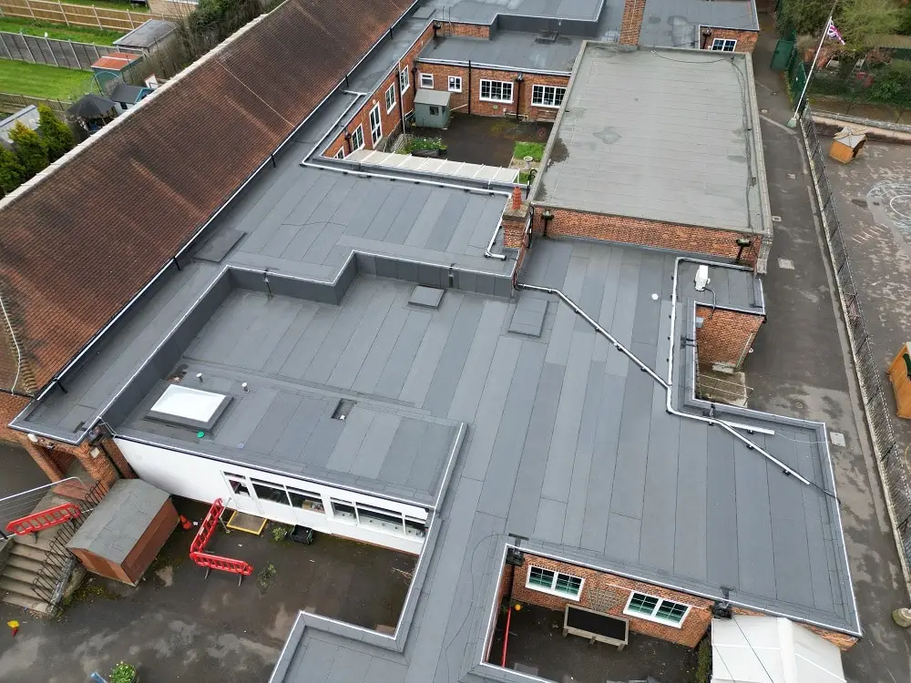 Primary school warm roof replacement