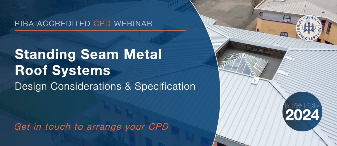 Garland Standing Seam metal roof CPD