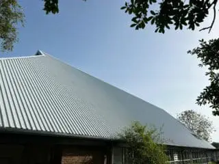 steep pitch metal clad roof profile system
