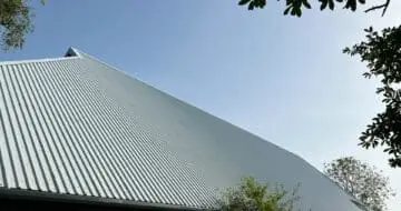 steep pitch metal clad roof profile system