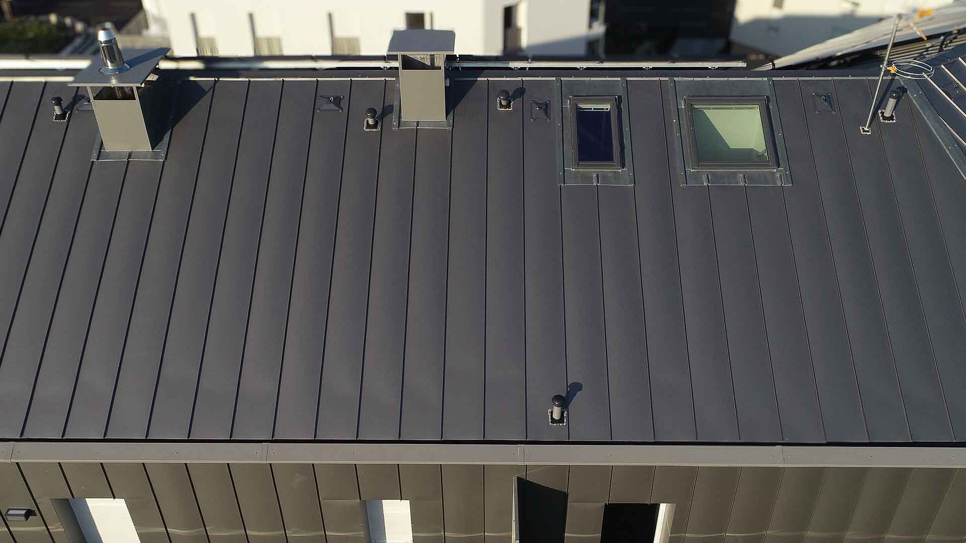 Garland UK R-MER Standing Seam roof and wall project